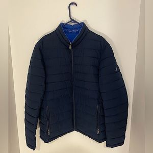 Reversible Nautica Puffer Jacket